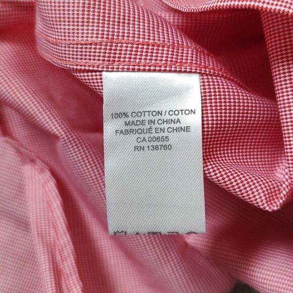 Men's RW&Co. Size‎ XL (17-17.5) Tailored Fit 100% Cotton Long Sleeve Dress Shirt - Picture 12 of 13